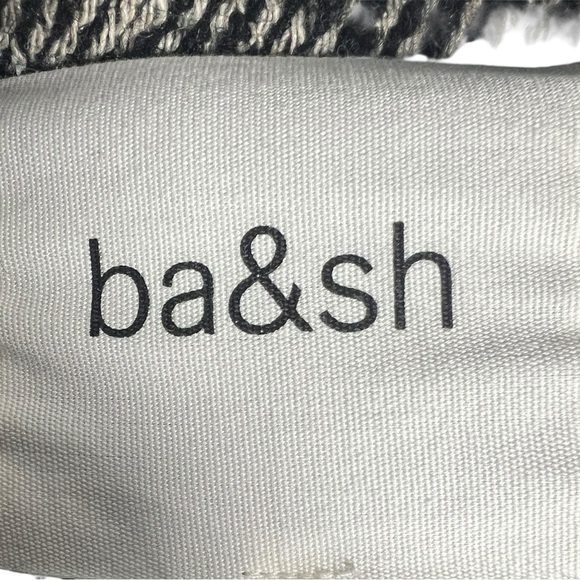 ba&sh Black and Gray Women's Coat - Picture 6 of 7